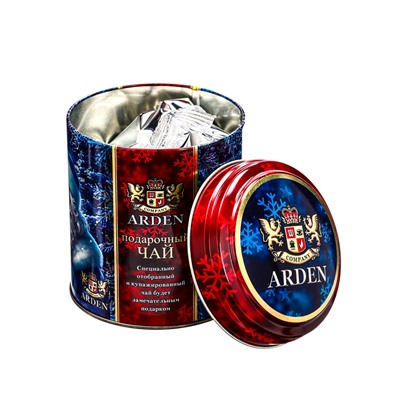 Чай чёрный подарочный новогодний «Мята. Арден», 100 г