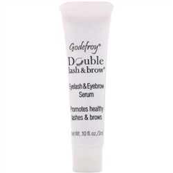 Godefroy, Double Lash & Brow, сыворотка для ресниц и бровей, 3 мл (0,1 жидк. унции)