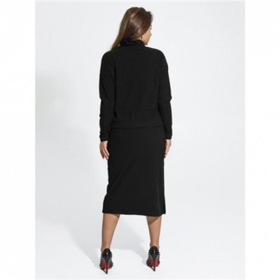 Костюм с юбкой Кортни (Чёрный)