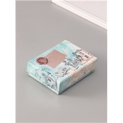 Подарочный набор для сургучной печати «Сердечко», печать, ручка, сургуч, 12.5×10×3.6 см