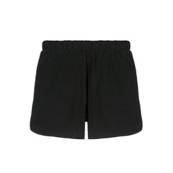 Комплект трикотажный для девочек: футболка, шорты, сумка-мешок