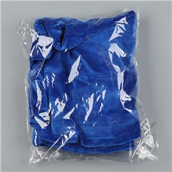 Мягкая игрушка без наполнителя «Акула», 110 см, цвет синий