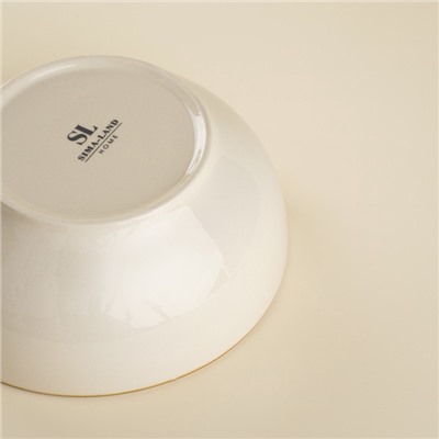 Салатники SL Home «Леггеро», 1.2 л, d=18.5 см, набор 2 шт., фарфор, бежевые