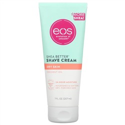 EOS, Shea Better Shave Cream, Dry Skin, Coconut Oil, 7 fl oz (207 ml )
