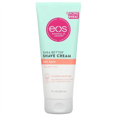 EOS, Shea Better Shave Cream, Dry Skin, Coconut Oil, 7 fl oz (207 ml )