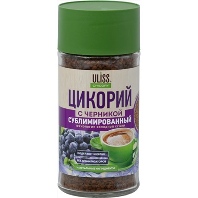 ULISS. Цикорий с черникой 85 гр. стекл.банка