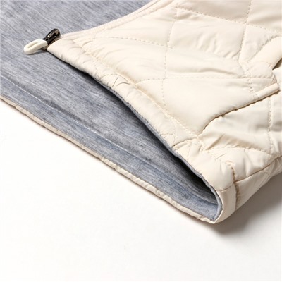 Куртка детская KAFTAN, размер 32 (110-116 см), молочный