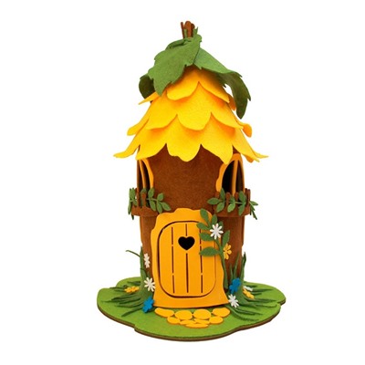 Светильник «Лесной Домик», набор для творчества, 25.5×25.5×5 см