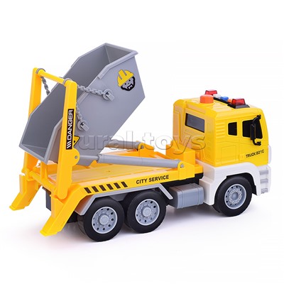 Машина "Спецтехника" на батарейках, в коробке 1:12