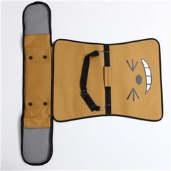 Сумка-переноска каркасная «Улыбка», размер M, 40×21×27 см, коричневая