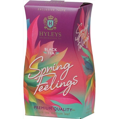 HYLEYS. 8 марта. Spring Feelings. Черный чай 50 гр. карт.упаковка