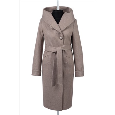01-12256 Пальто женское демисезонное (пояс)