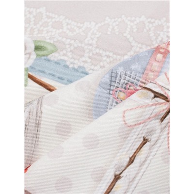 Скатерть «Этель. Пасхальные Тильды», 110×147 см, 100% хлопок, саржа 190 г/м²