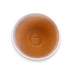 Горшок для цветов «Азия », 8 л, d=29.5 см, h=23 см, с поддоном, керамика, белый