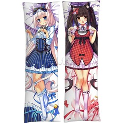 Подушка мягкая Дакимакура Некопара 120см