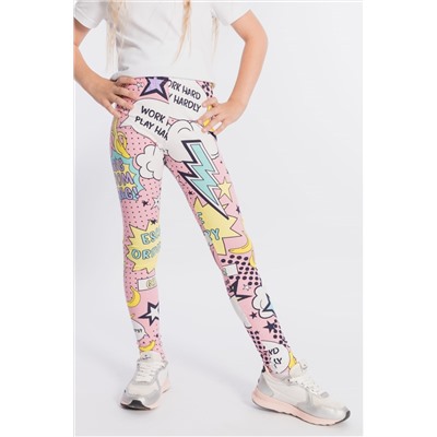 Лосины с лайкрой М21558мк