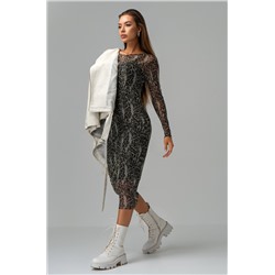 Женское платье сетка миди Happyfox