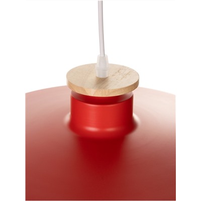 Светильник Timothy 1×40 Вт Е27 пр-1 м алый 32.5×32.5×12 см