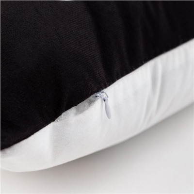 Подушка декоративная «Этель. Джентельмен», 40×40 см, велюр