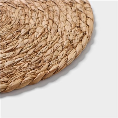 Салфетка сервировочная на стол SL Home «Жгут», d=27 см