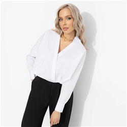 Рубашка хлопковая, На моих условиях (белая)