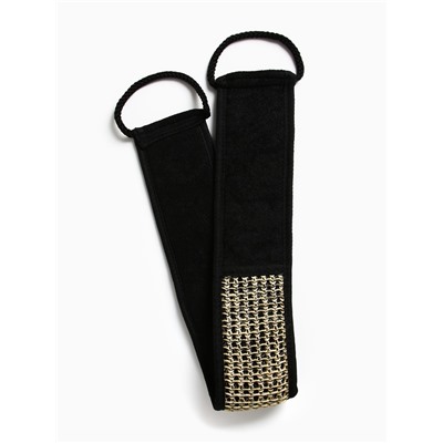 Подарочный набор «Настоящему мужику», гель для душа канистра 500 мл и мочалка лента, HARD LINE