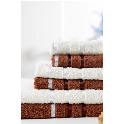 Полотенце 14417 комплект 6шт 350гр 30*60; 50*80; 70*130 НАТАЛИ, 1035219