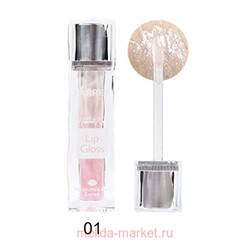 Farres Блеск для губ Жидкое стекло тон 01 перламутровый металик 5 мл 7213