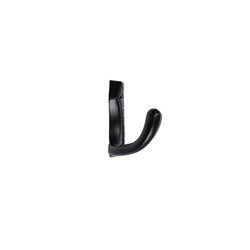 Крючок мебельный CAPPIO HIDDEN, двухрожковый, черный, 2 шт.
