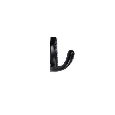 Крючок мебельный CAPPIO HIDDEN, двухрожковый, черный, 2 шт.
