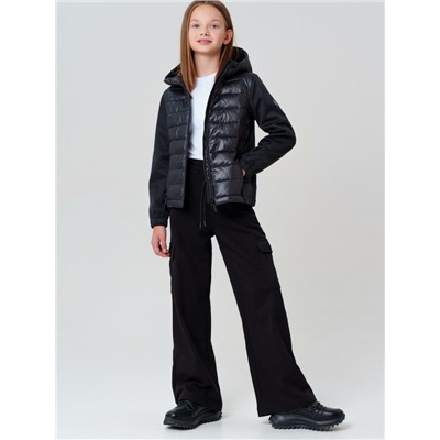 Куртка текстильная с полиуретановым покрытием для девочек