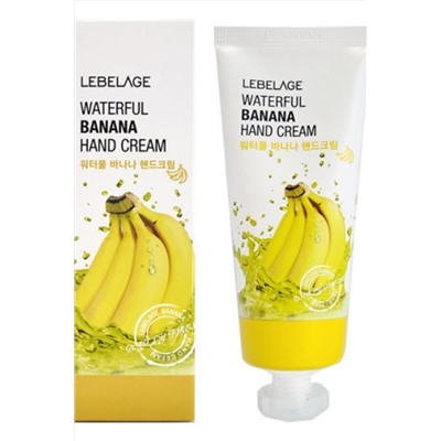 Lebelage Крем для рук с экстрактом банана / Waterful Banana Hand Cream, 100 мл KRISTALLER, 1114380