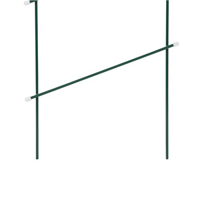 Шпалера, 160×43×1 см, металл, зелёная, «Линия»