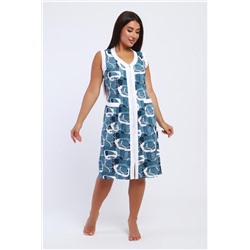 Халат 39027 (Голубой)