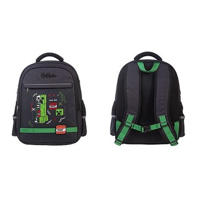 Рюкзак ЛАЙТ "Пиксель бум" для начальной школы 38 х 29 х 14,5см (093608) 15173 Хатбер