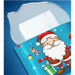 Тканевая маска для лица с гиалуроновой кислотой ДЕД МОРОЗ Sadoer