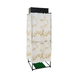 Душевая кабина «ТермМикс», с ЭВН, 1250 Вт, 53 л, 75.5×75.5×240 см, чёрная