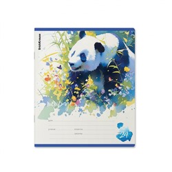 Тетрадь  24л линия "Flower Panda" 60575 ErichKrause