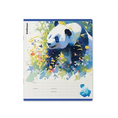 Тетрадь  24л линия "Flower Panda" 60575 ErichKrause