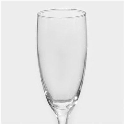 Бокалы для шампанского Luminarc French Brasserie, 170 мл, h=18.5 см, набор 6 шт., стекло, прозрачные