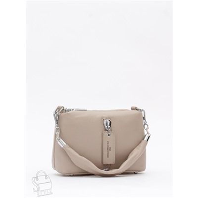 Сумка женская кожаная 1469Y apricot Polina&Eiterou  в Новосибирске