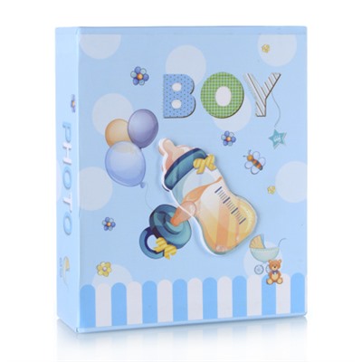 Фотоальбом 60 фото 10х15 С новорожденным / 9367 /уп 72/ 30 листов