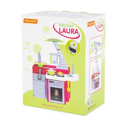 Полесье Набор "Кухня Laura" с варочной панелью (в коробке)