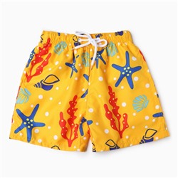 Купальные трусы детские MINAKU «Море» рост 122-128 см