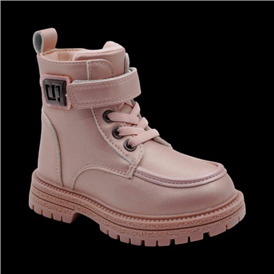 Ботинки демисезонные PV823-1-2 розовые