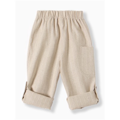 Брюки детские MINAKU, рост 80-86 см, бежевые
