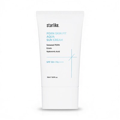 Starlike Cолнцезащитный крем с ПДРН SPF 50+ PA++++ PDRN Skin Fit Agua Sun Cream