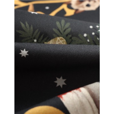 Набор салфеток сервировочных «Этель» Fairy tale, 4 шт., чёрные, 40×40 см