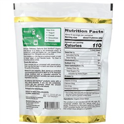 California Gold Nutrition, Органическое манго, готовые к употреблению сушеные ломтики, 8 унций (227 г)