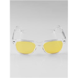 Очки солнцезащитные OneSun, uv 400, дужка 14.5 см, ширина 14.5 см, 4.5×5 см, жёлтые
